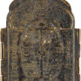 A SMALL ICON SHOWING THE HEAD OF ST. JOHN THE FORERUNNER AN - photo 3