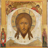 A VERY LARGE AND FINE ICON SHOWING THE MANDYLION Russian, l - фото 1