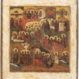 AN ICON SHOWING THE RESURRECTION AND THE DESCENT INTO HELL - Foto 1