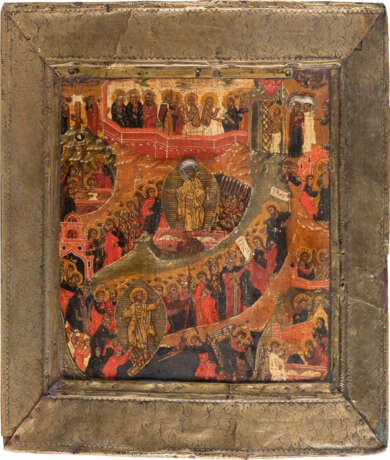 AN ICON SHOWING THE RESURRECTION AND THE DESCENT INTO HELL - Foto 1