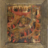 AN ICON SHOWING THE RESURRECTION AND THE DESCENT INTO HELL - фото 1