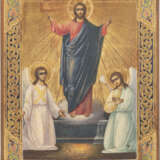 A FINE SIGNED ICON SHOWING THE RESURRECTION OF CHRIST Russi - фото 1