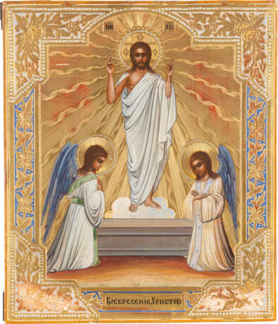 AN ICON SHOWING THE RESURRECTION OF CHRIST Central Russian, - Foto 1