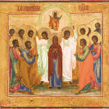 A LARGE ICON SHOWING THE ASCENSION OF CHRIST Russian, 19th - Foto 1