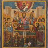 A LARGE ICON SHOWING THE DORMITION OF THE MOTHER OF GOD Bul - photo 1