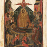 A MONUMENTAL ICON SHOWING THE DORMITION OF THE MOTHER OF GO - photo 1