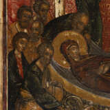 A MONUMENTAL ICON SHOWING THE DORMITION OF THE MOTHER OF GO - photo 3