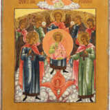 A FINE ICON SHOWING THE SYNAXIS OF THE ARCHANGELS Russian, - Foto 1