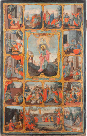 A RARE AND MONUMENTAL VITA-ICON SHOWING JOSEPH, SON OF JACO - Foto 1