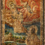 AN ICON SHOWING THE PROPHET ELIJAH, HIS LIFE IN THE DESERT - фото 1