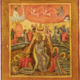 AN ICON SHOWING THE LIFE OF PROPHET ELIJAH AND HIS FIERY AS - фото 1