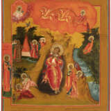 AN ICON SHOWING THE PROPHET ELIJAH, HIS LIFE IN THE DESERT - фото 1