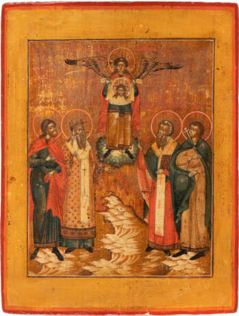 AN ICON SHOWING STS. FLORUS, LAURUS, BLAISE AND MODEST Russ - photo 1