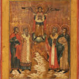 AN ICON SHOWING STS. FLORUS, LAURUS, BLAISE AND MODEST Russ - Foto 1