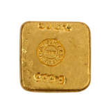 Quadratischer Goldbarren von Rothschild - gegossener - Foto 2