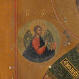 A VERY LARGE AND FINE ICON SHOWING ST. NICHOLAS OF MYRA WIT - photo 3