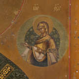 A VERY LARGE AND FINE ICON SHOWING ST. NICHOLAS OF MYRA WIT - photo 4