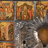 A VERY FINE VITA ICON OF ST. NICHOLAS OF MYRA WITH A SILVER - фото 2