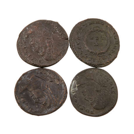 Münzeprägestätte Treverus (Trier) - Kaiser Crispus, 4 Teilfollis, - Foto 3