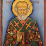 AN ICON SHOWING ST. NICHOLAS OF MYRA 2nd half 20th century - photo 1