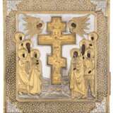 Staurothek-Ikone mit Oklad, Kreuzigung Christi - фото 1