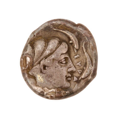 Sizilien - Tetradrachme 2.H. 5. Jahrhundertn.Chr., Syrakus, - фото 3