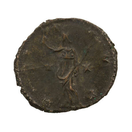 Antike/Bronze - 1 Antoninian/Bronze, röm. Soldatenkaiser Victorinus, 3. Jahrhundertn.Chr., - фото 2
