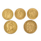 Historisches Goldkonvolut - 2 x 10 Mark, - фото 1