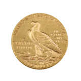 USA/GOLD - 5 Dollars 1913, Indian Head, ss., Kratzer, - photo 1