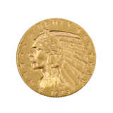 USA/GOLD - 5 Dollars 1913, Indian Head, ss., Kratzer, - photo 2