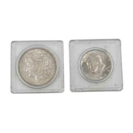 USA/SILBER - 1 Dollar 1921, Liberty Head, ss., Kratzer avers, - photo 1