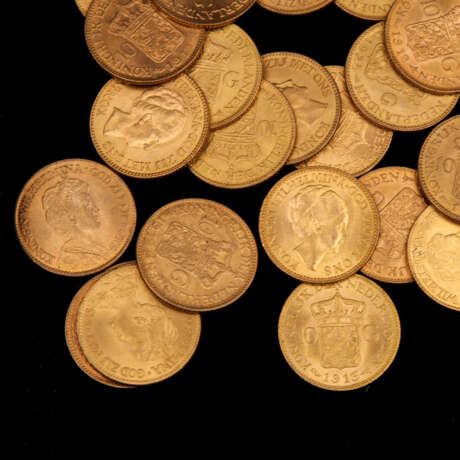 Niederlande/GOLD - 53 x 10 Gulden, - photo 2