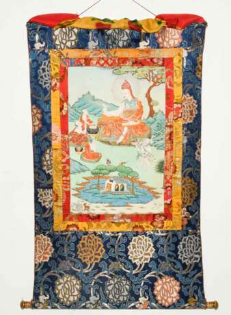 Thangka eines Lamas - photo 7