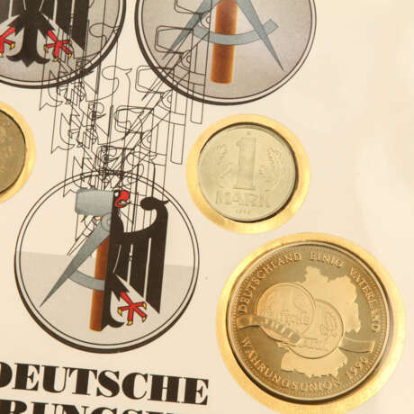 Numisbriefe - Album mit Münzen und Medaillen, - photo 3