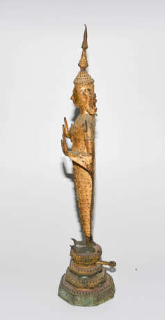 Lot: 2 stehende Buddhas - Foto 8