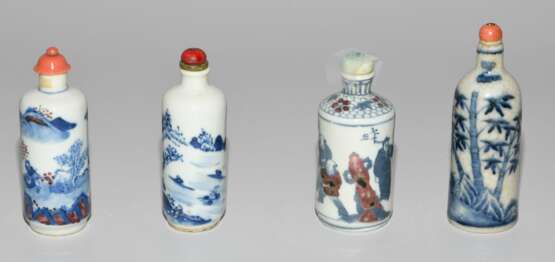 Lot: 4 Snuff Bottles - Foto 2