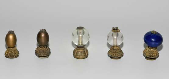 Lot: 5 Hutkugeln (hat finials) - фото 5