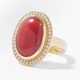 Korallen-Brillant-Ring - photo 1