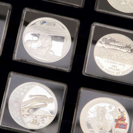 Olympia-Münzen - Jubiläumskollektion 60 Jahre 1952 bis 2012, - фото 2