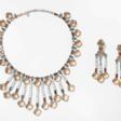 Schreiner, New York, Collier und 1 Paar Ohrclips - Auction prices