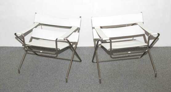 Marcel Breuer, Paar Sessel "B4" - photo 1