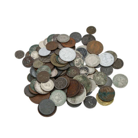 Sehr interessantes Münzenkonvolut als Fundgrube, interessante Stücke lassen - photo 1