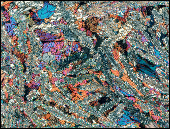 NEIL BUCKLAND COSMIC MICROSCAPE — THE ANGRITE NWA 15317 - photo 1