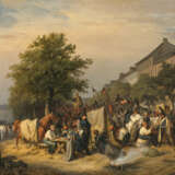 Bivouac des 2ten württembergischen Reit-Regiments in Frankfurt 1849 - фото 1