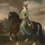 Prinzessin Friederike Sophie Wilhelmine (Wilhelmina) von Preußen zu Pferd (1751 Berlin - 1820 Schloss Het Loo, Apeldoorn). - фото 1