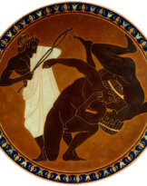 TSERETELI, ZURAB (B. 1934). Ancient Greek Wrestling Scene