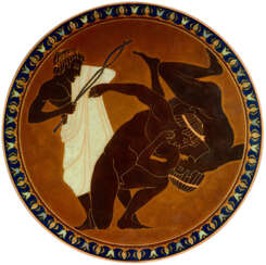 TSERETELI, ZURAB (B. 1934). Ancient Greek Wrestling Scene