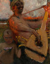 REPIN, ILYA (1844-1930). The Blind Bandura Player