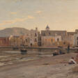 ORLOVSKY, VLADIMIR (1842-1914). Italian Harbour Scene - Prix ​​des enchères
