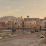 ORLOVSKY, VLADIMIR (1842-1914). Italian Harbour Scene - Foto 1